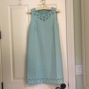NWT J Crew Seafoam Shift Dress Size 6